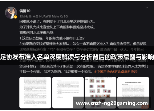 足协发布准入名单深度解读与分析背后的政策意图与影响